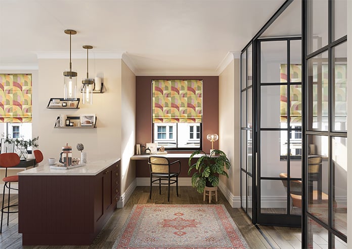 Varadero Velvet, Aloe - Motorised Roman Blind - Image 8